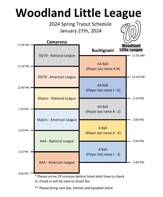 Woodland Little League > Home